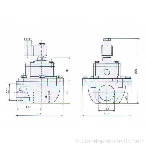 Clapet de pulsation Turbo 2 pouces